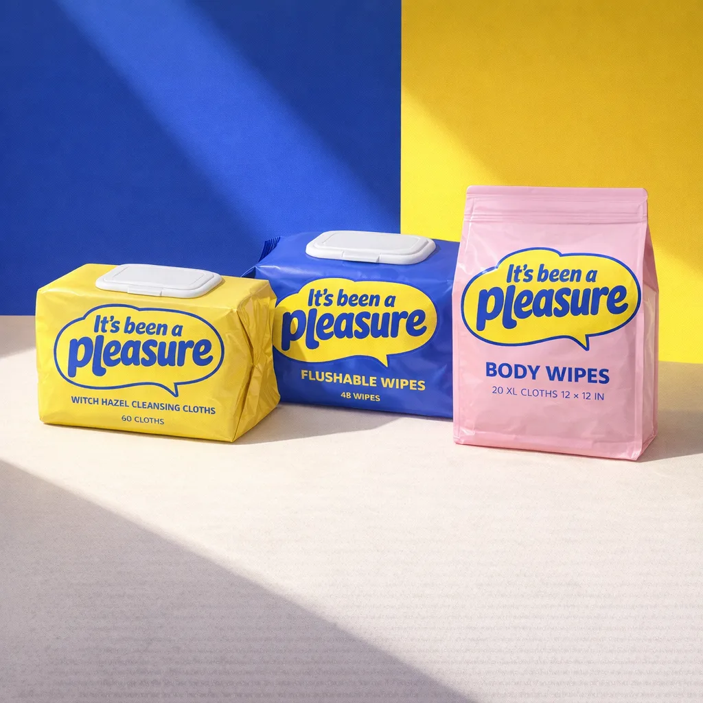 The yellow, blue and pink packs together.